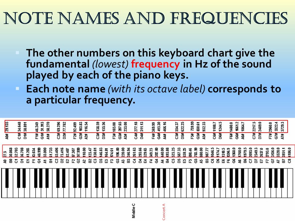 Carnegie Frequency Chart