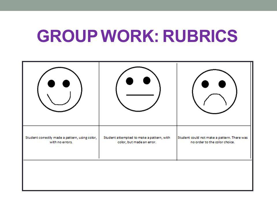 Group Work Assessment Rubric 87