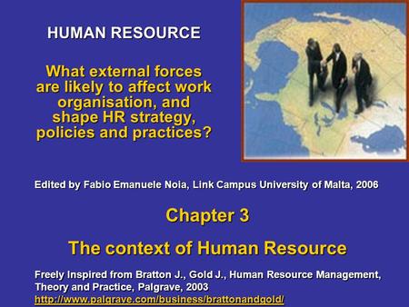 Definition of Human Resource Strategy