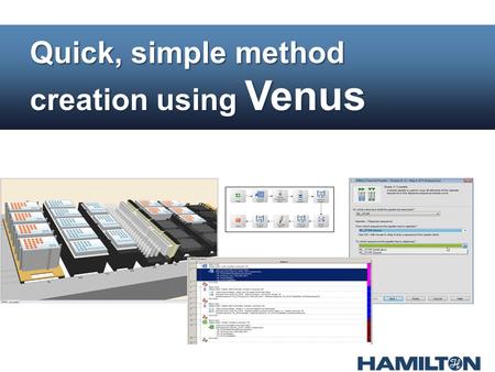 Quick, simple method creation using Venus
