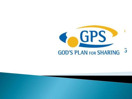 Central Theme God’s Plan for Sharing