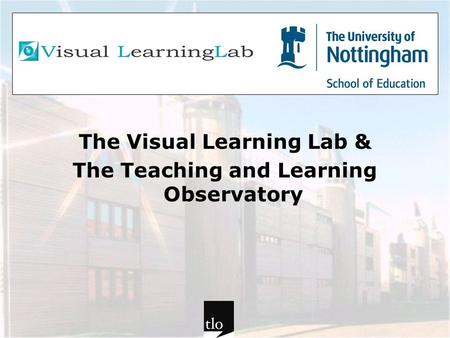 The Visual Learning Lab &