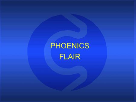 PHOENICS FLAIR. Introduction The aim of this presentation is to outline recent developments in the PHOENICS special-purpose program FLAIR, and show some.