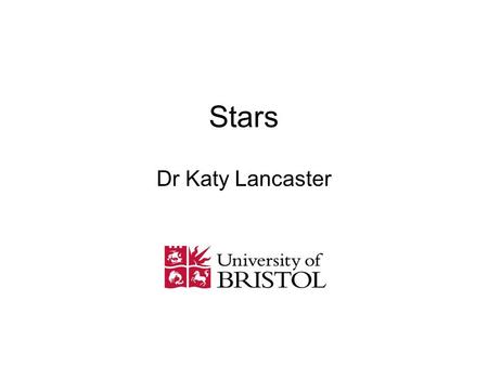 Stars Dr Katy Lancaster.
