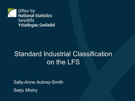 Standard Industrial Classification on the LFS