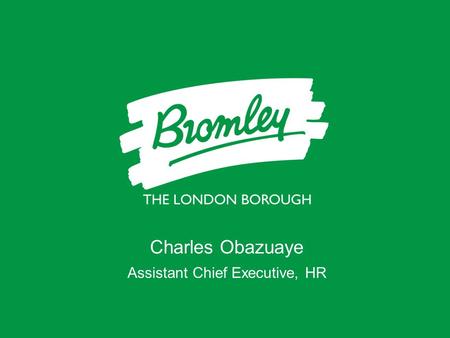 Assistant Chief Executive, HR