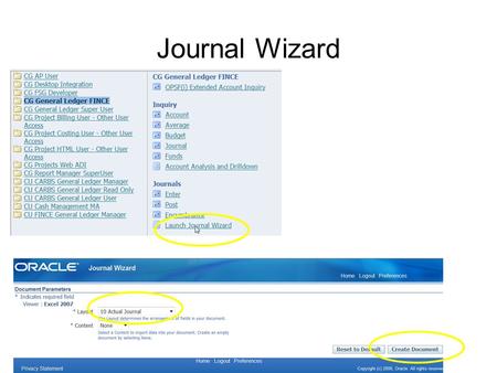 Journal Wizard. 1.Left click bar 2.Select Download File 3.Select Open.