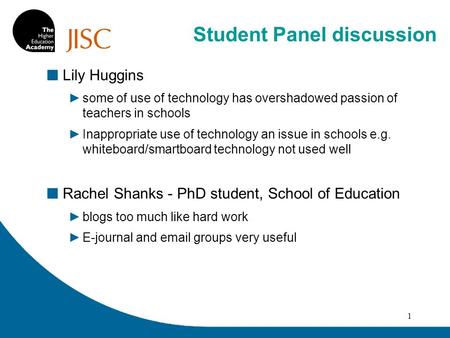 Lily Huggins some of use of technology has overshadowed passion of teachers in schools Inappropriate use of technology an issue in schools e.g. whiteboard/smartboard.