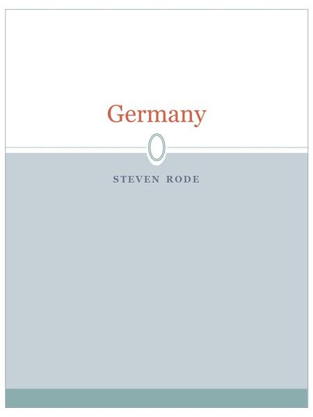 STEVEN RODE Germany. The three colors of the flag stand for the history back round of Germany and its midlevel roman empire the colors stand as a black.