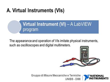A. Virtual Instruments (VIs)