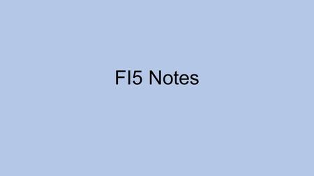 FI5 Notes. FI5- What is an electromagnet? Electromagnets are magnets that have their magnetic field produced by electric current. The magnetic field disappears.