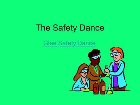 The Safety Dance Glee Safety Dance.