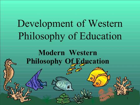 philosophy of education