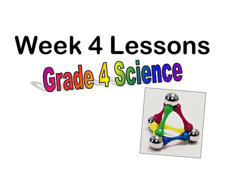 Week 4 Lessons. What will you learn ? 1c. Students know electric currents produce magnetic fields and know how to build a simple electromagnet. 1f. Students.