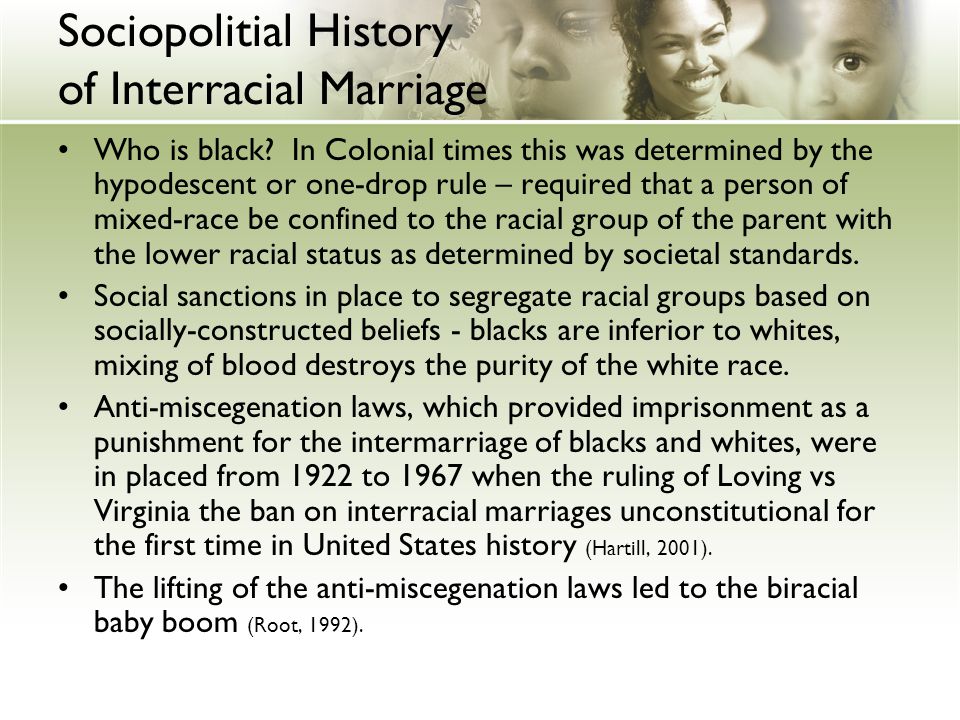 History Of Interracial Marriages In The United States 8
