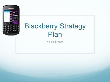 business plan for blackberry
