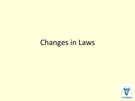Changes in Laws. Substitutes & runners Injured striker can’t be ‘run out’ off no ball if – his runner is behind crease and – if he’s only out of crease.