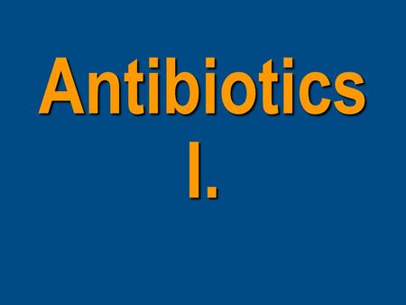 Antibiotics I.. Consequences of inappropriate antibiotic therapy Inappropriate antibiotic therapy can lead to increases in:Inappropriate antibiotic therapy.
