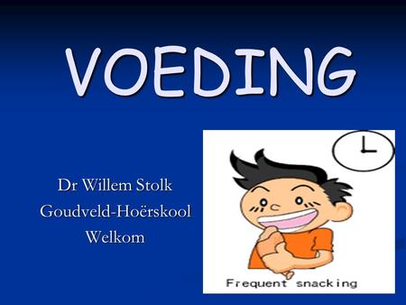 Dr Willem Stolk Goudveld-Hoërskool Welkom