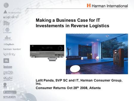 Harman Consumer Group Inc 48