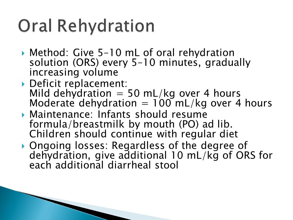 Oral Rehydration Solution Formula 43