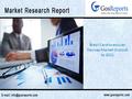 Gosreports New Study: Brazil Cardiovascular Devices Market Outlook to 2021.