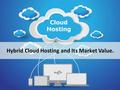 Hybrid Cloud Hosting and Its Market Value. Cloud Hosting.