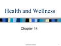 Sport Books Publisher1 Health and Wellness Chapter 14.
