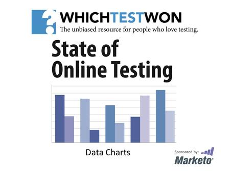 Data Charts Sponsored by:. Get the complete 25-chart Report free at www.StateofOnlineTesting.comwww.StateofOnlineTesting.com © 2015, WhichTestWon. All.