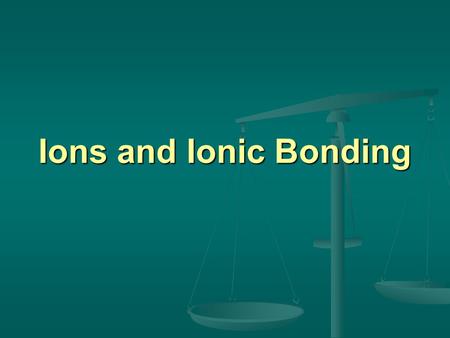 Ions and Ionic Bonding. Electrons and Energy Levels First, let’s review: First, let’s review: Electrons are found in energy levels Electrons are found.