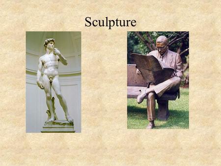 Sculpture. Sculpture is created in four basic ways: Carving Casting Modeling Construction CCCM.
