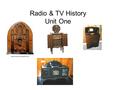 Radio & TV History Unit One. How Does TV effect your life Name something you learned from TV Name a news event you learned about from TV How does the.