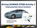 Driving SCIENCE STEM Activity 3 Displaying Data About Seatbelts Honda Civic-Front 3-Point Seat Belts with Automatic Tensioning System.