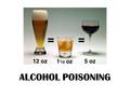 ALCOHOL POISONING. What to look for : Person is unconscious or semiconscious and cannot be awakened. Cold, moist, pale or bluish skin. Slow, shallow breathing.