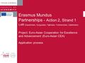 Erasmus Mundus Partnerships - Action 2, Strand 1 Lot8 (Kazakhstan, Kyrgyzstan, Tajikistan, Turkmenistan, Uzbekistan) Project: Euro-Asian Cooperation for.