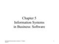 Management Information Systems By Effy Oz