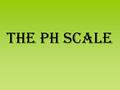 The pH Scale. pH Scale We use this scale to measure the strength of an acid or base. pH is defined as the –log[H+] pH can use the concentration of hydronium.