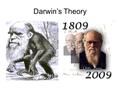 Darwin’s Theory. 1. Individual organisms differ and some of this variation is heritable.