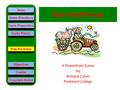 Barn Yard Frenzy A PowerPoint Game by Brittany Calvin Piedmont College Credits Copyright Notice Game Preparation Objectives Game Pieces Game Pieces.