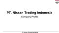 PT. Nissan Trading Indonesia