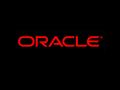 Carey Probst Technical Director Technology Business Unit - OLAP Oracle Corporation.