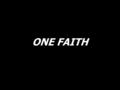 ONE FAITH. He is the Good Shepherd and He's laid down His life for His sheep, so out of many nations he's gathered one fold in one faith.