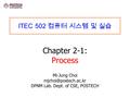 ITEC 502 컴퓨터 시스템 및 실습 Chapter 2-1: Process Mi-Jung Choi DPNM Lab. Dept. of CSE, POSTECH.