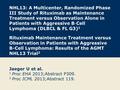 NHL13: A Multicenter, Randomized Phase III Study of Rituximab as Maintenance Treatment versus Observation Alone in Patients with Aggressive B ‐ Cell Lymphoma.