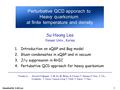Istanbul 06 S.H.Lee 1 1.Introduction on sQGP and Bag model 2.Gluon condensates in sQGP and in vacuum 3.J/  suppression in RHIC 4.Pertubative QCD approach.