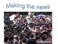 reporters Look at the following pictures, and guess what they are? Warming up – I ( 4m ) interviews people or finds out about events from onlookers.