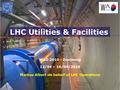 LHC Utilities & Facilities WAO 2010 - Daejeong 12/04 – 16/04/2010 Markus Albert on behalf of LHC Operations.