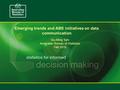 Siu-Ming Tam Australian Bureau of Statistics Feb 2010 Emerging trends and ABS initiatives on data communication.