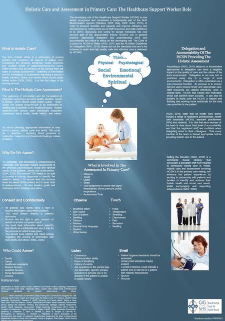The term ‘holistic’ refers to a philosophy of nursing practice that considers all aspects of patient care, considering the physical, emotional, social,