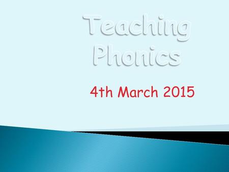 4th March 2015. In school, we follow the Letters and Sounds programme. Letters and Sounds is a phonics resource published by the Department for Education.